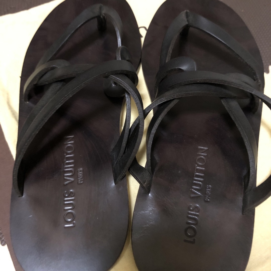 LOUISVUITTON レザーサンダル LOUISVUITTON レザーサンダル