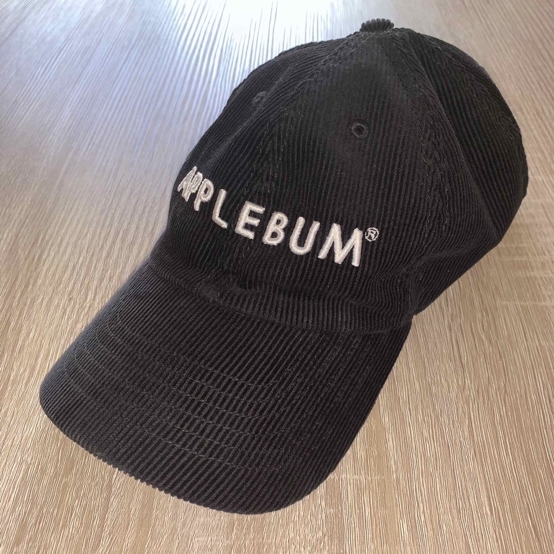 APPLEBUM(アップルバム)のAPPLEBUM  コーデュロイ キャップCorduroy Cap Black メンズの帽子(キャップ)の商品写真