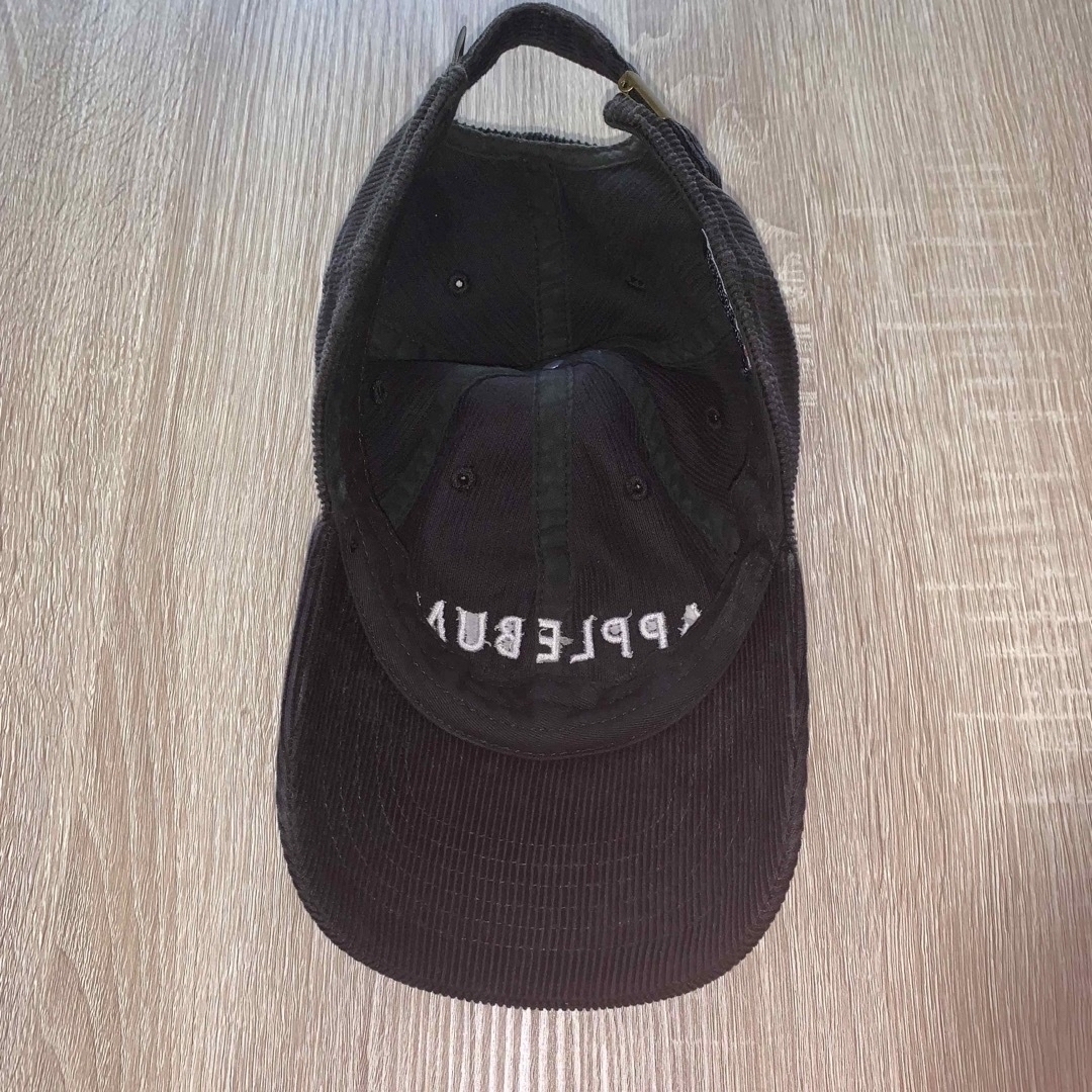 APPLEBUM(アップルバム)のAPPLEBUM  コーデュロイ キャップCorduroy Cap Black メンズの帽子(キャップ)の商品写真