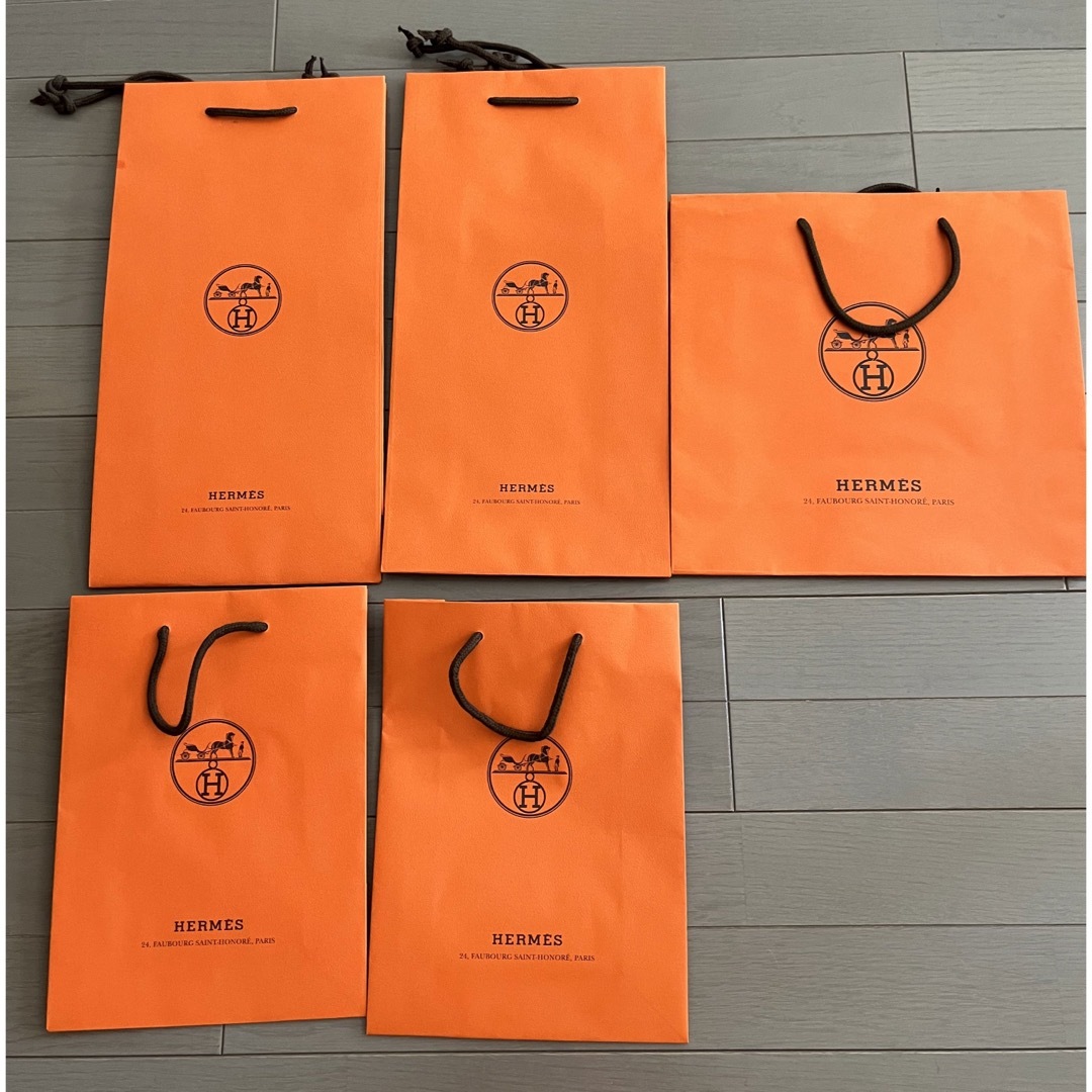 ★ HERMES エルメス 紙袋 21枚セット 手提げ袋 ショッパー