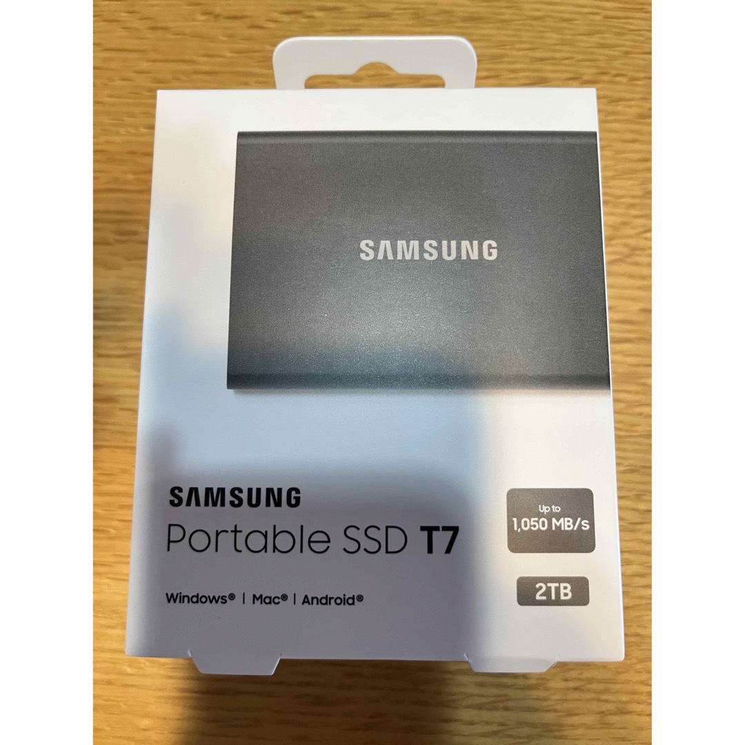 新品・未使用SAMSUNG MU-PC2T0T/IT 外付けSSD USB-Cスマホ家電カメラ