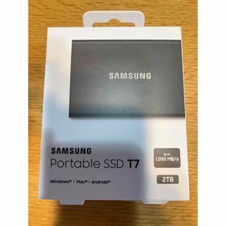 サムスン(SAMSUNG)の新品・未使用SAMSUNG MU-PC2T0T/IT 外付けSSD USB-C(PC周辺機器)