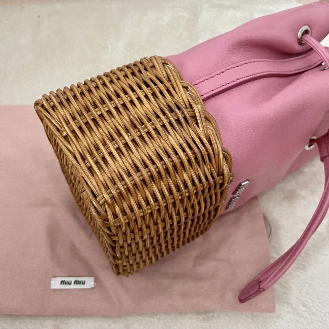 MIU MIU♡ミュウミュウ かごバッグ