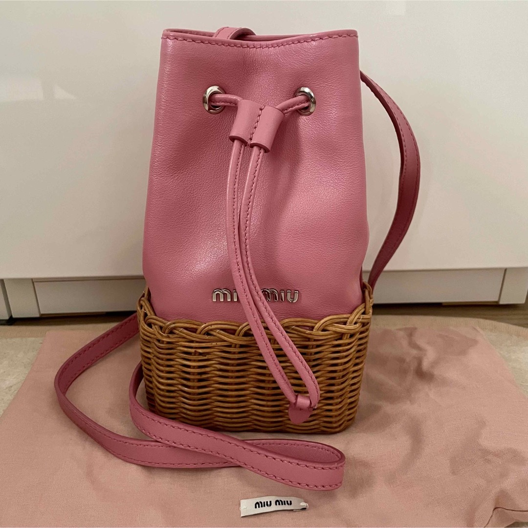 MIU MIU♡ミュウミュウ かごバッグ