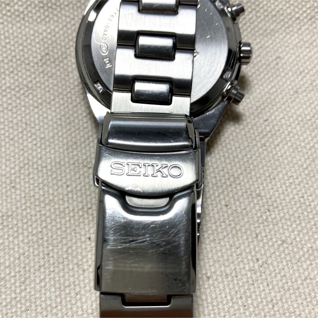 SEIKO(セイコー)のセイコー　SEIKO アナログクオーツ　クロノグラフ メンズの時計(腕時計(アナログ))の商品写真