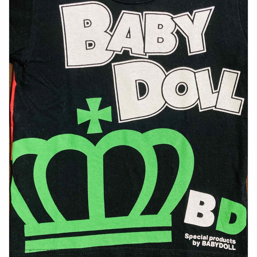 BABYDOLL(ベビードール)の2枚セット 100cm BABYDOLL ベビードール ミッキー  Tシャツ キッズ/ベビー/マタニティのキッズ服女の子用(90cm~)(Tシャツ/カットソー)の商品写真