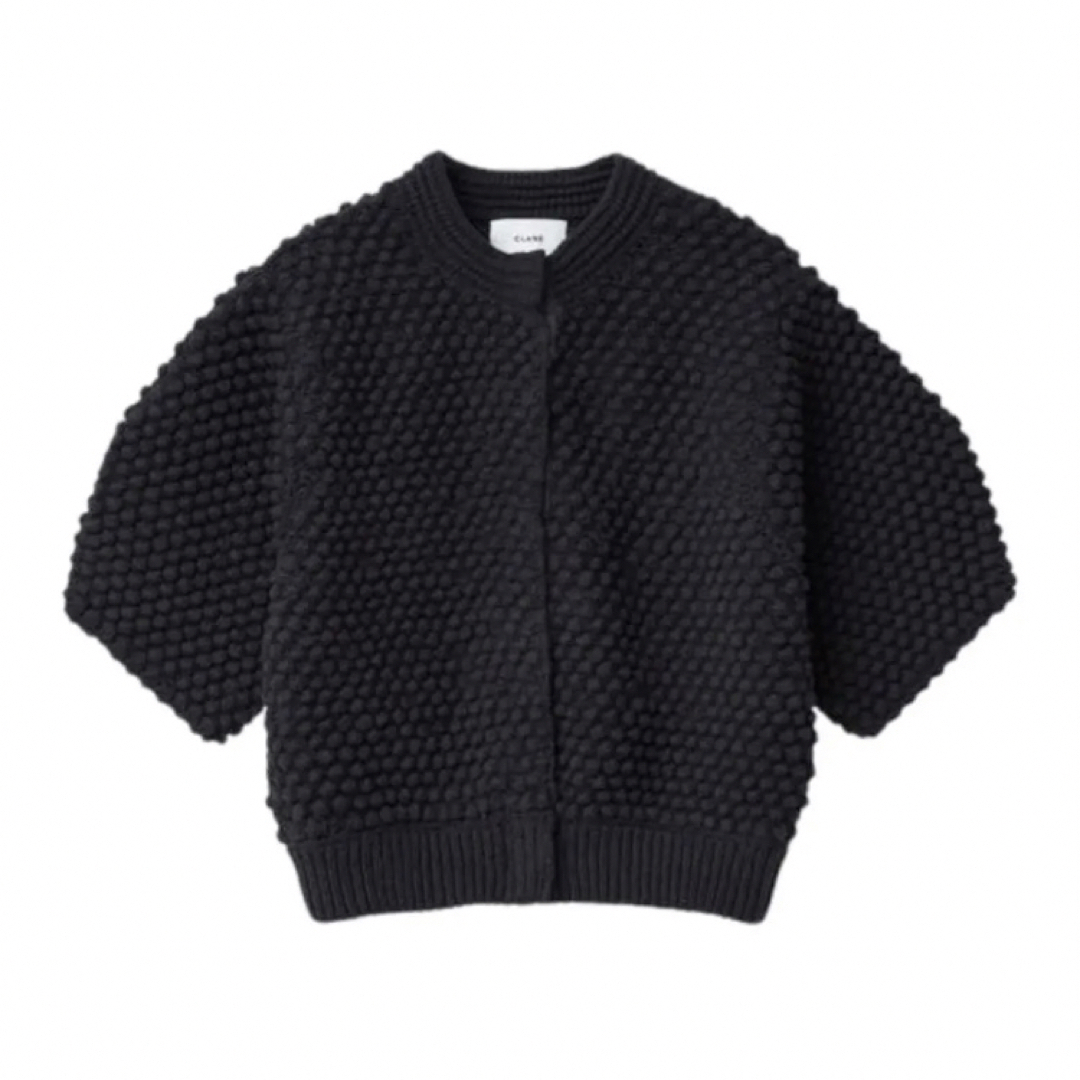 プロモーションアイテム 【CLANE】3D DOT HALF SLEEVE KNIT CARDIGAN ...