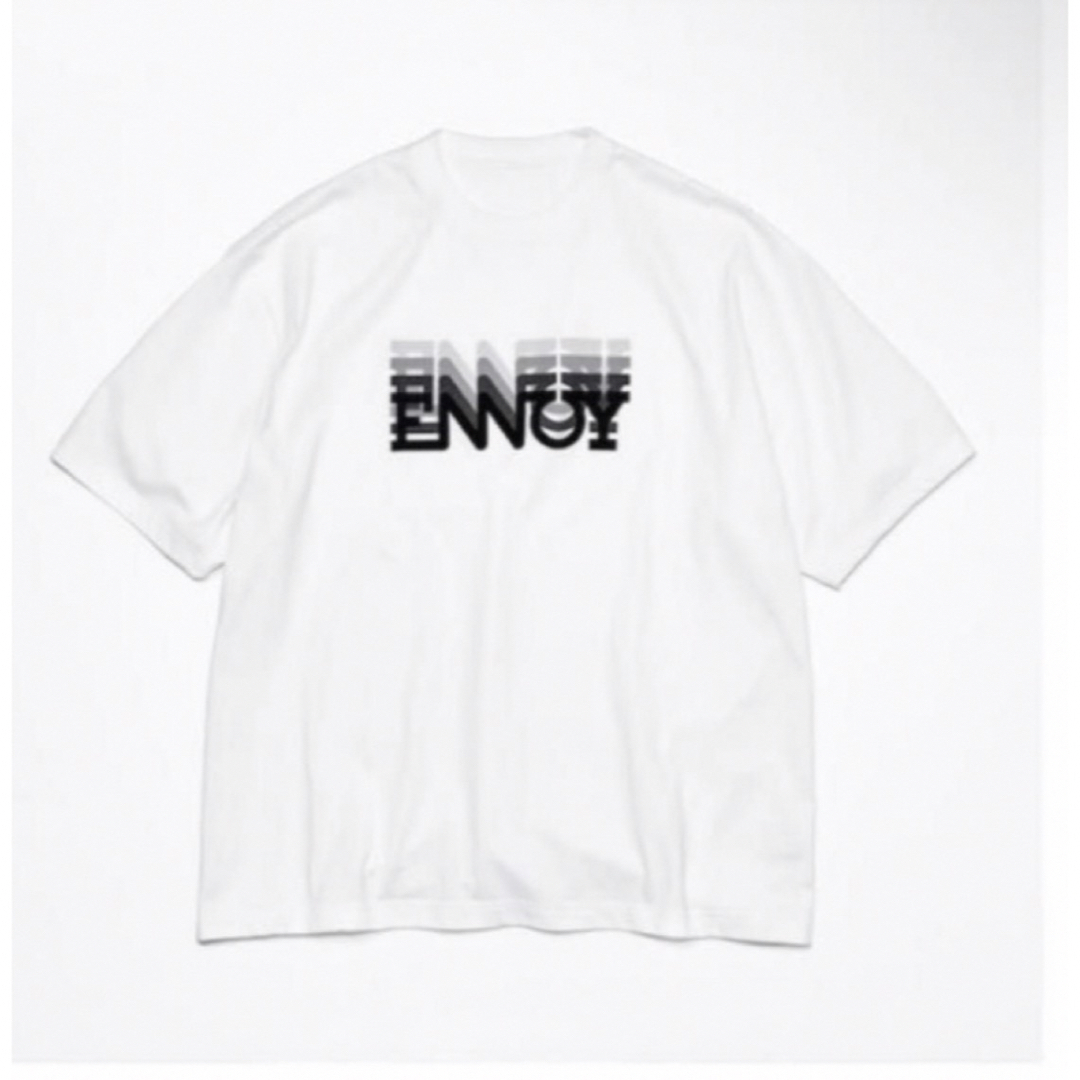 1LDK SELECT(ワンエルディーケーセレクト)のennoy ELECTRIC LOGO GRADATION Tシャツ　 メンズのトップス(Tシャツ/カットソー(半袖/袖なし))の商品写真