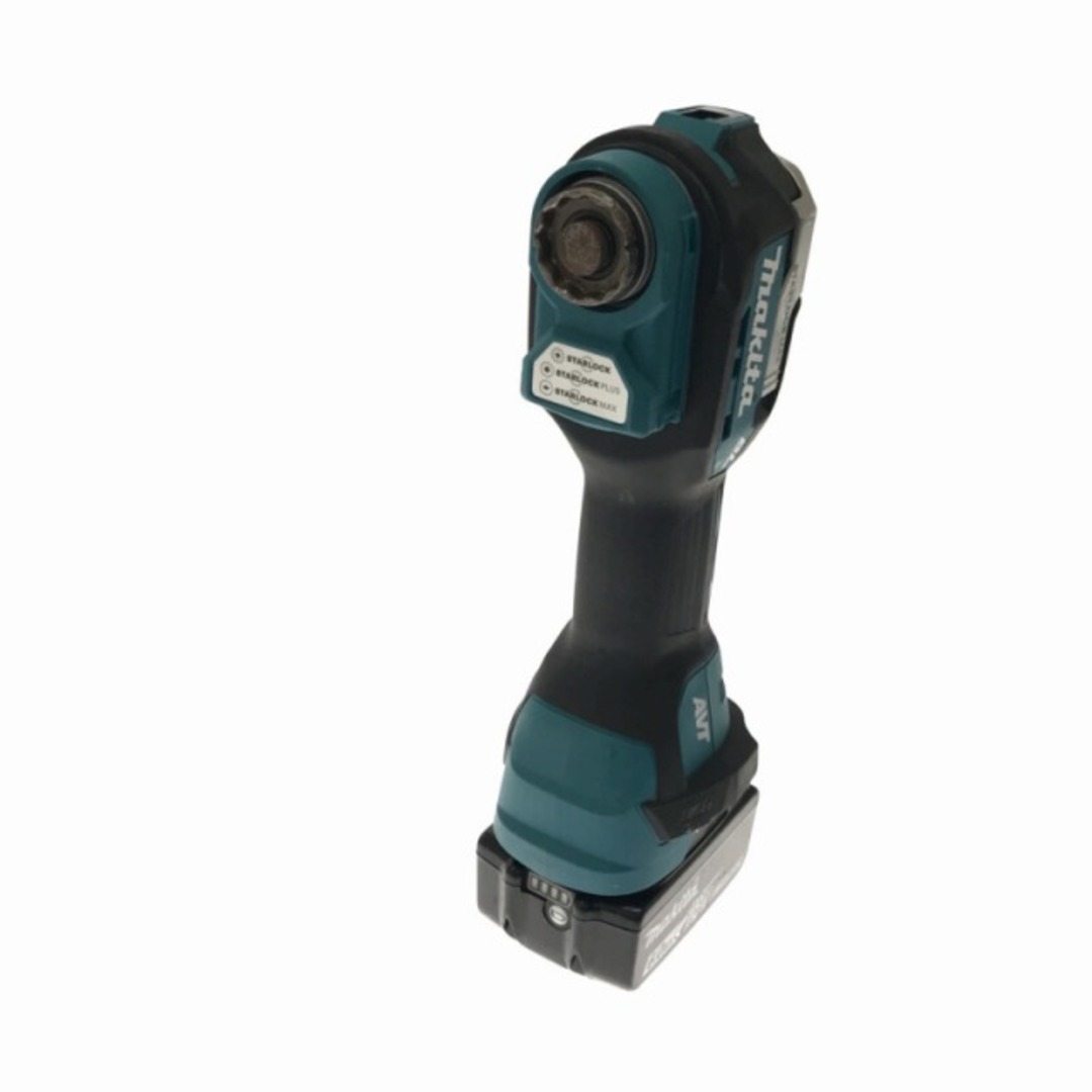 ☆品☆makita マキタ 18V 充電式マルチツール TM52D 6.0Ahバッテリー2個(BL1860B)付 コードレス カットソー 76164