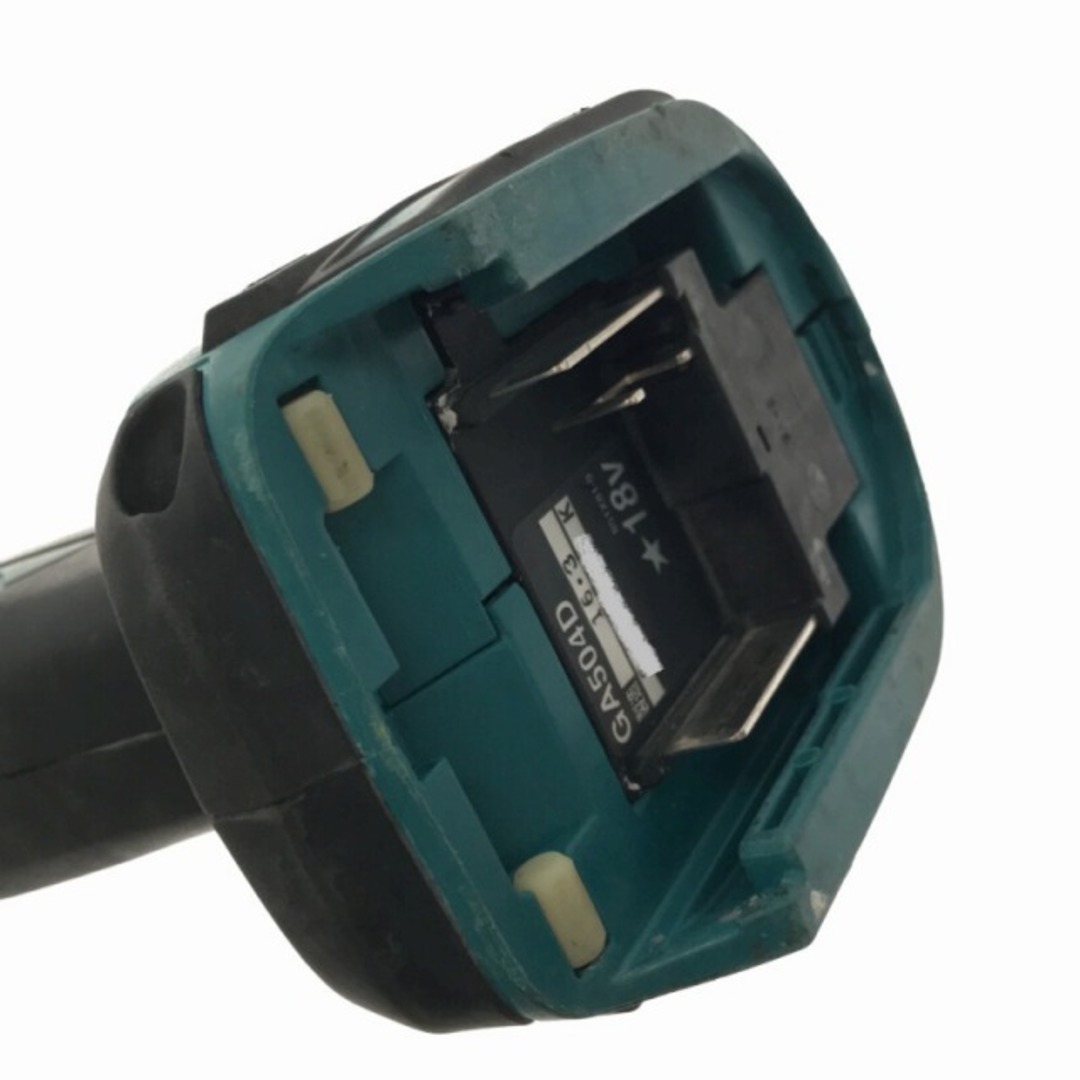 ☆品☆makita マキタ 18V 125mm 充電式ディスクグラインダ GA504DN 本体のみ コードレス 研磨機 研削 切削 76396 