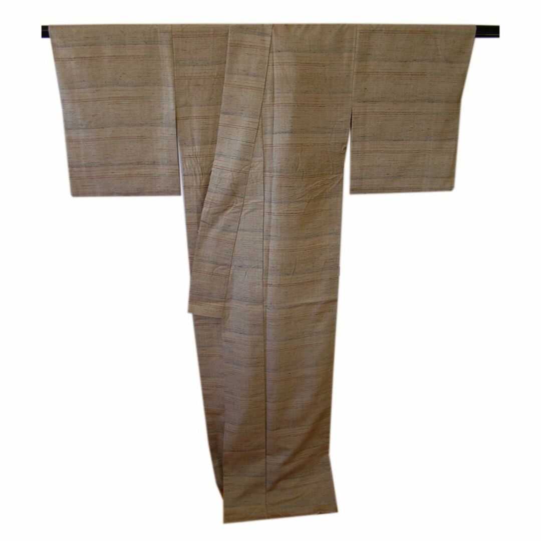 真綿紬 まわた紬 着尺地 反物 藤色 西陣織工業組合認証 絹100%-