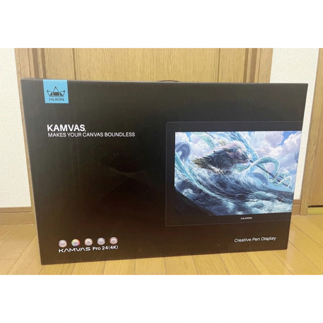 未使用品 HUION KAMVAS Pro24（4K）液タブ