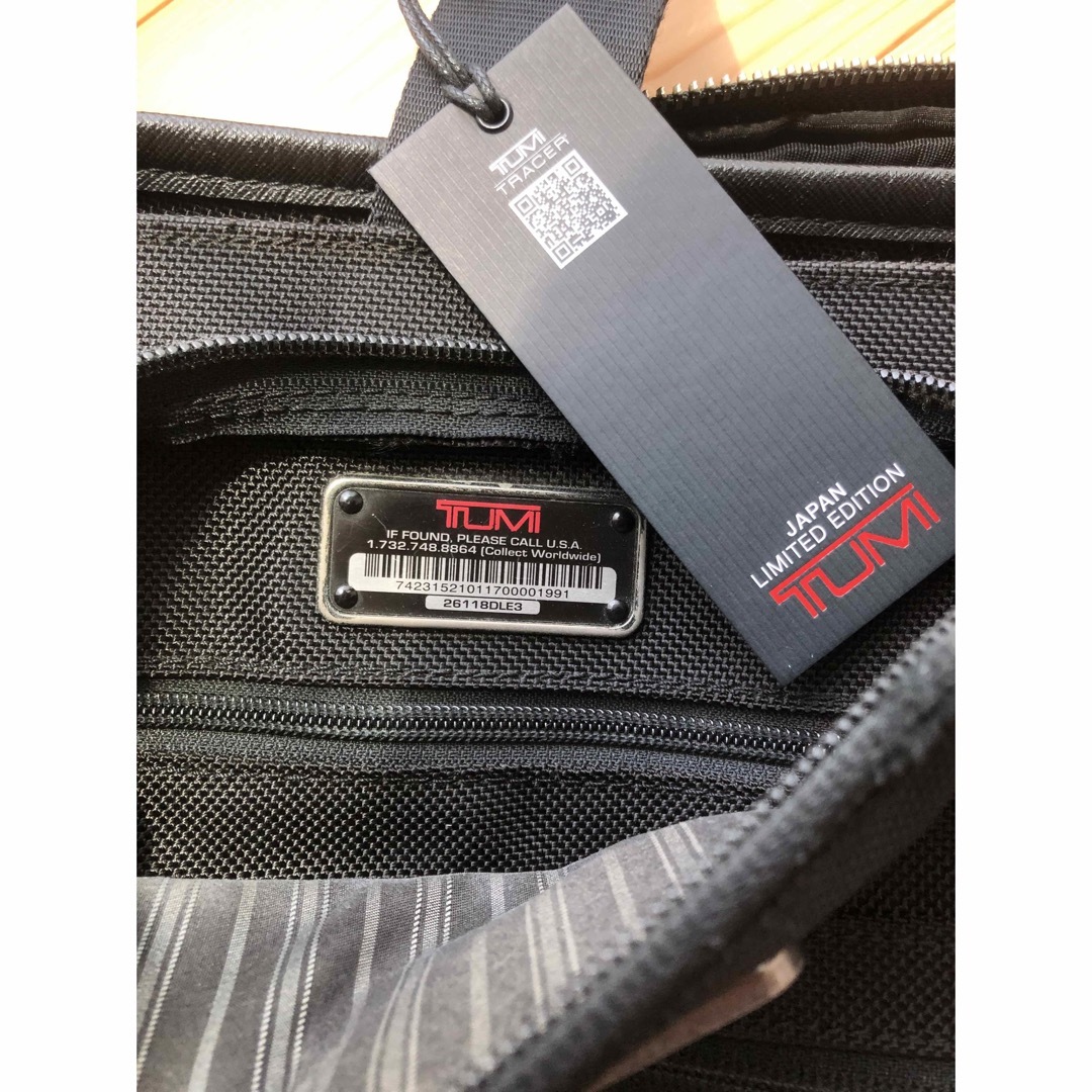 TUMI made in USA/トゥミ ブリーフケース 限定モデル ブラック