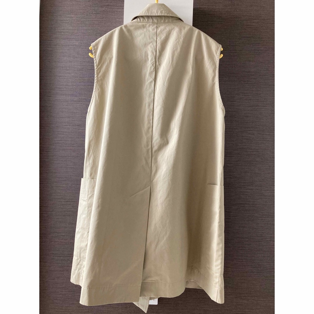 【美品】L'Appartement Ventile W Vest ベージュ