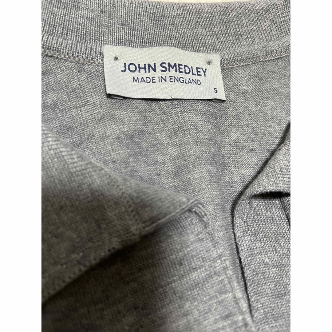 JOHN SMEDLEY(ジョンスメドレー)のジョンスメドレー　JOHN SMEDLEY スキッパー　ポロニット　半袖 メンズのトップス(Tシャツ/カットソー(半袖/袖なし))の商品写真