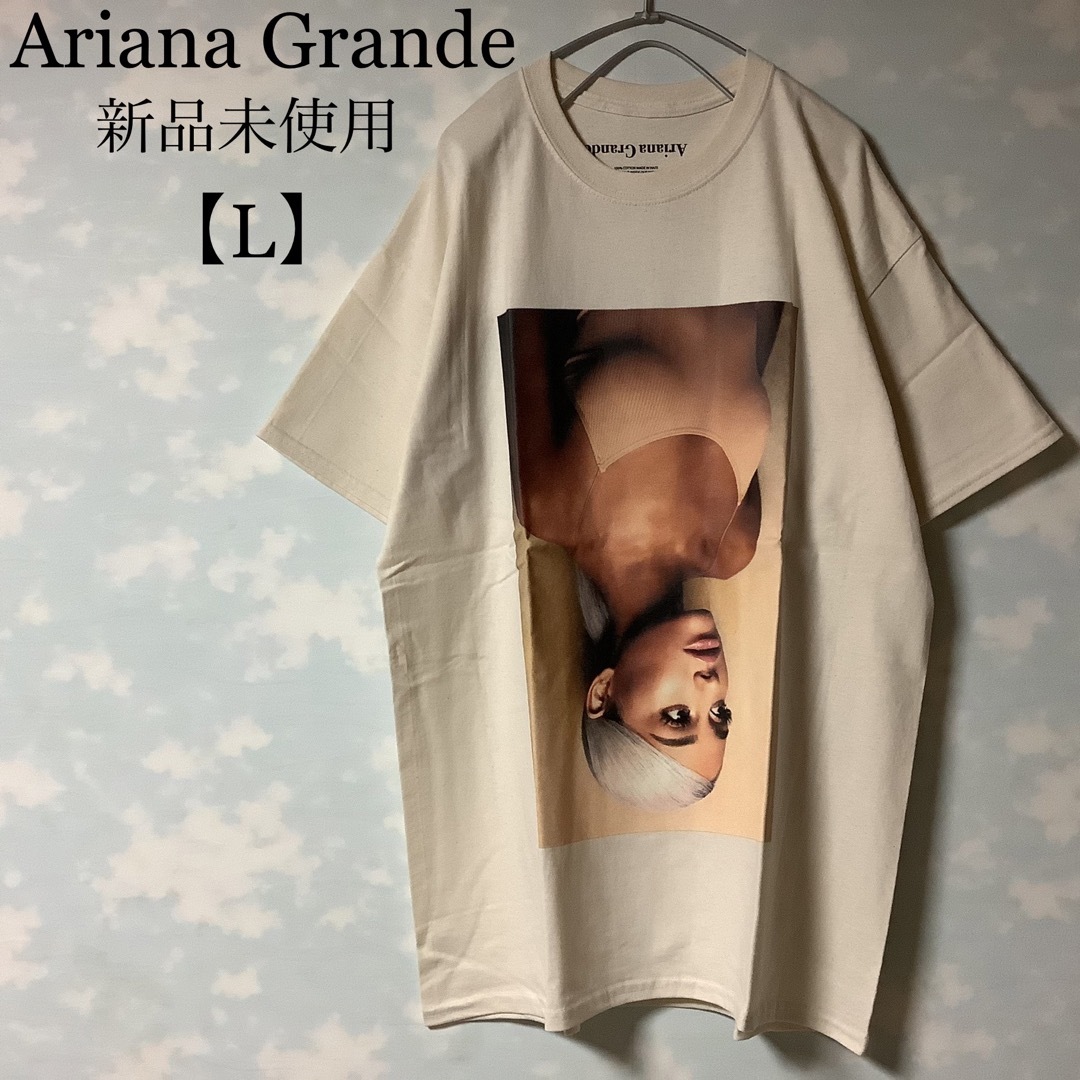 Ariana Grande バンドTシャツ 新品 未使用品 ビッグプリント L T
