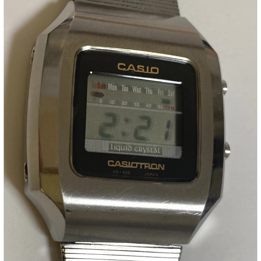 CASIO コンピューターウォッチ カシオトロン 02-503 日本製