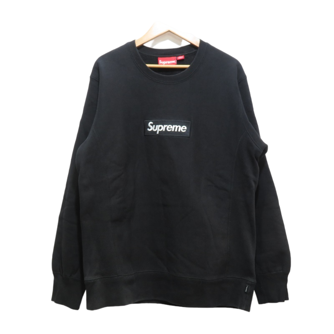 SUPREME 15aw BOX LOGO CREWNECK SWEAT