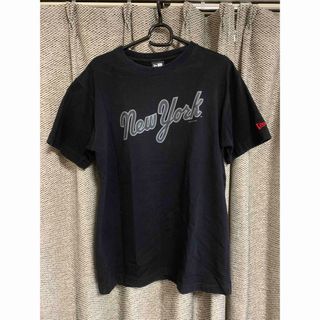 ニューエラー(NEW ERA)のニューエラ　NEW ERA Tシャツ　黒　ブラック　M(Tシャツ/カットソー(半袖/袖なし))