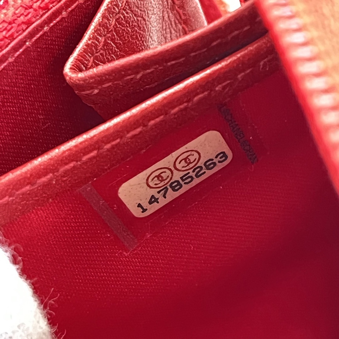 CHANEL - 【中古・極美品】CHANEL ラウンドファスナー長財布 ココ