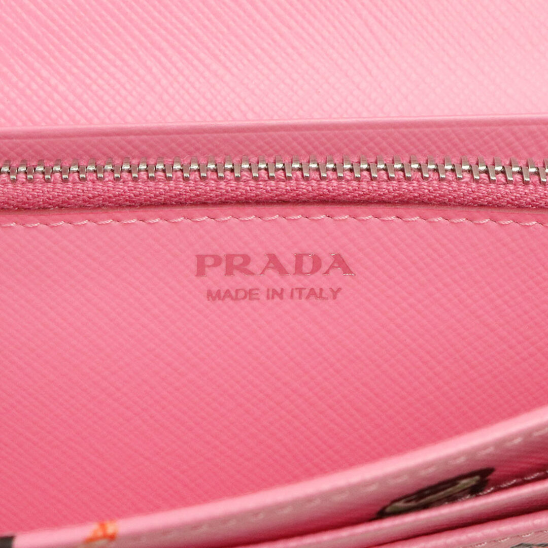 PRADA プラダ 二つ折り財布 ピンク 新品 未使用