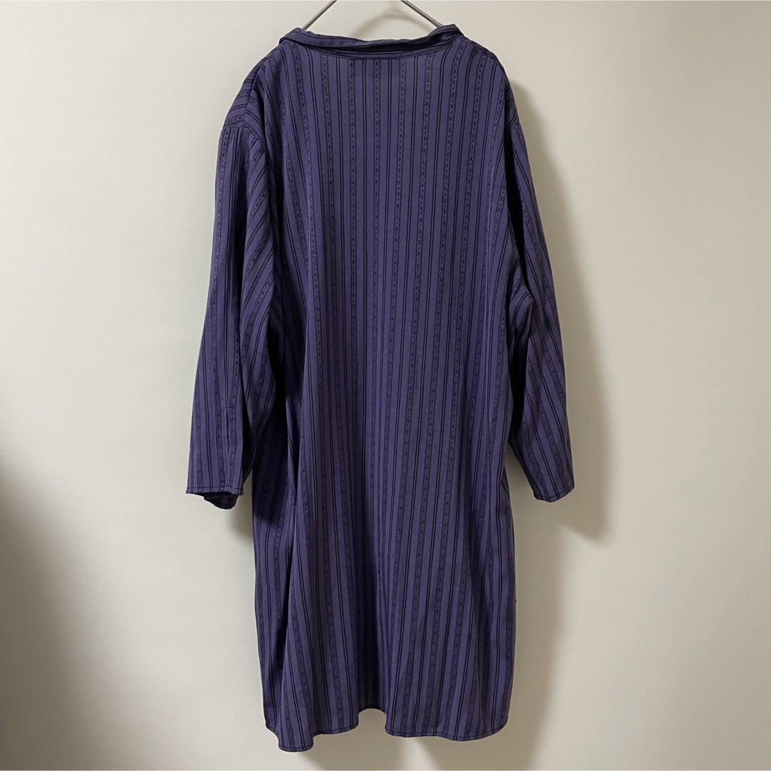 purple stripe shirt レディースのトップス(シャツ/ブラウス(長袖/七分))の商品写真