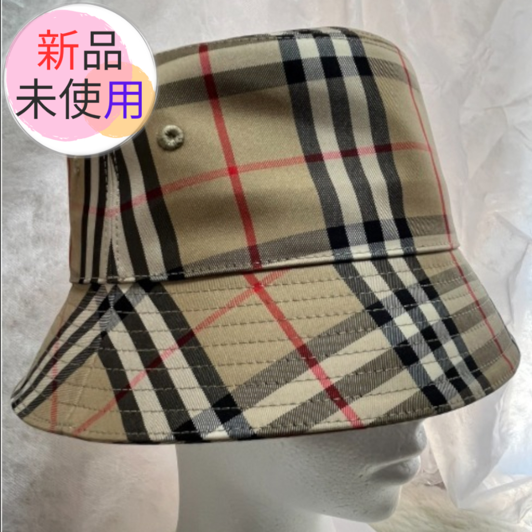 BURBERRY(バーバリー)の匿名配送★Burberry★バーバーリー ボブ コットン バケットハット レディースの帽子(ハット)の商品写真