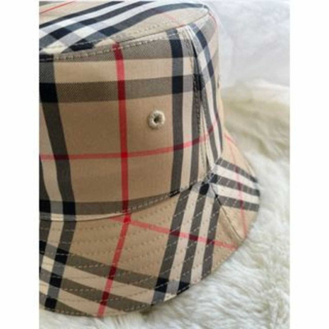 BURBERRY(バーバリー)の匿名配送★Burberry★バーバーリー ボブ コットン バケットハット レディースの帽子(ハット)の商品写真