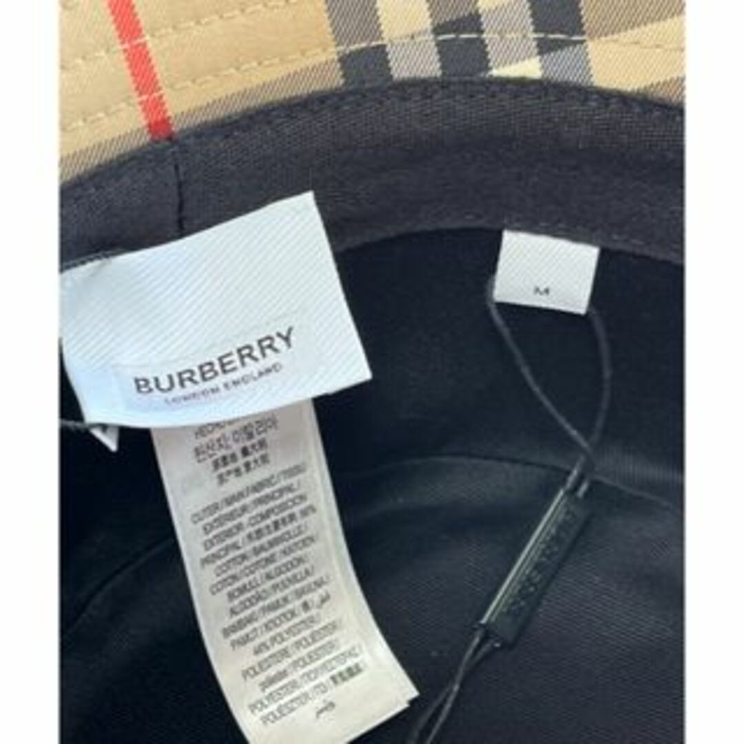 BURBERRY(バーバリー)の匿名配送★Burberry★バーバーリー ボブ コットン バケットハット レディースの帽子(ハット)の商品写真