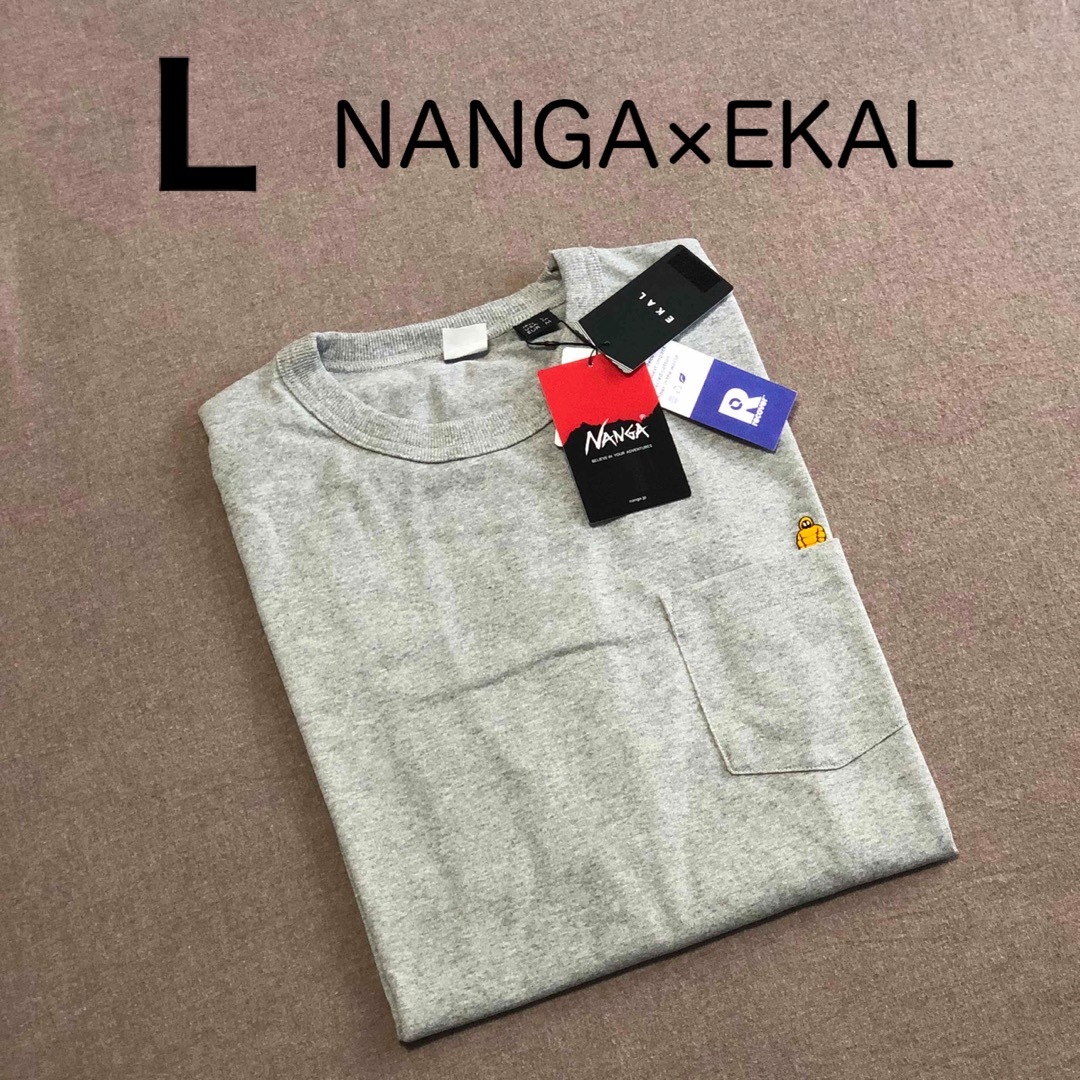 ナンガ『別注』NANGA×EKAL　マミーマンショートスリーブTシャツ・キャンプ