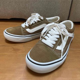 ヴァンズ(VANS)の極美品　バンズ　オールドスクール　スニーカー　レディース　キッズ(スニーカー)