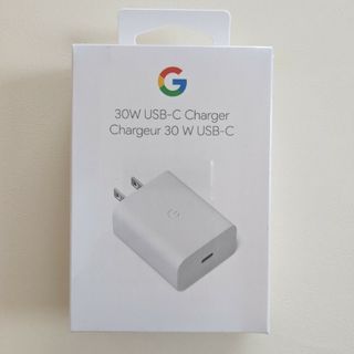 グーグル(Google)のGoogle 30W USB-C 充電器 電源アダプター(バッテリー/充電器)