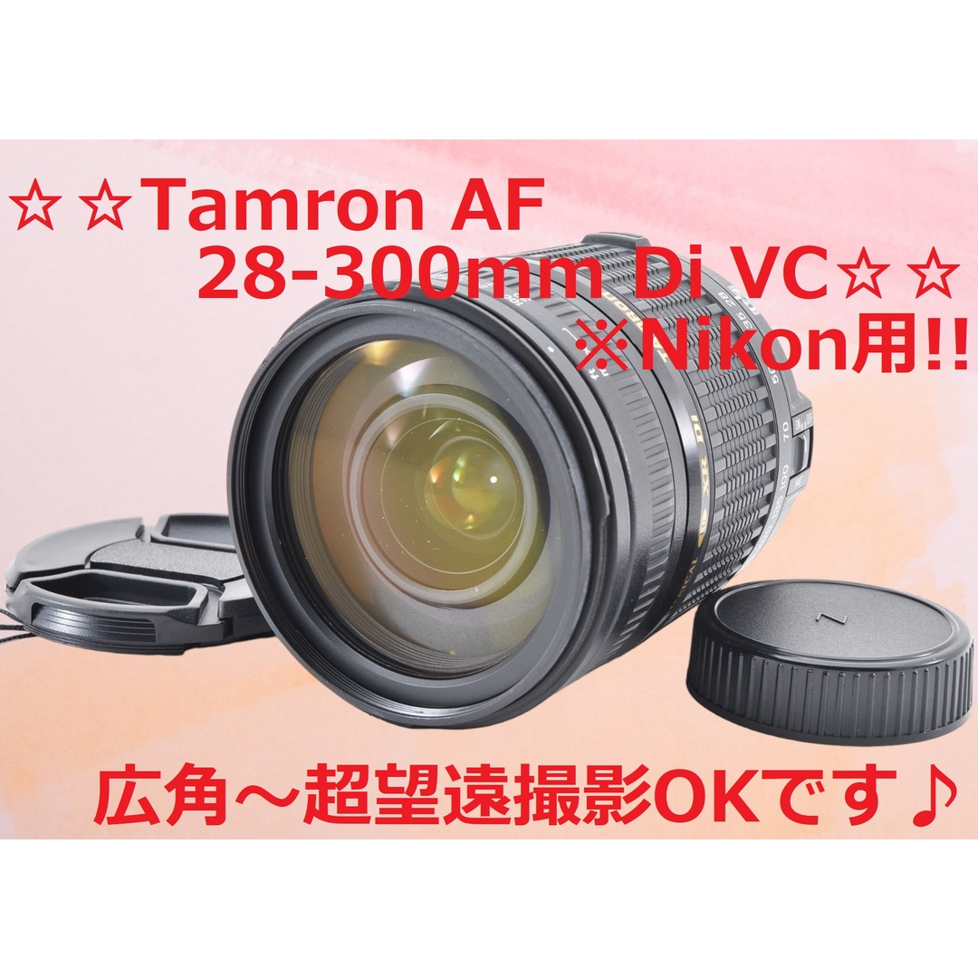 美品 Nikon 用 Tamron Di VC 28-300mm #5877