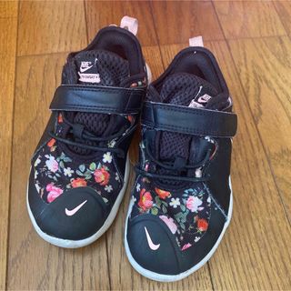 ナイキ(NIKE)のNIKE flex 花柄　16cm(スニーカー)