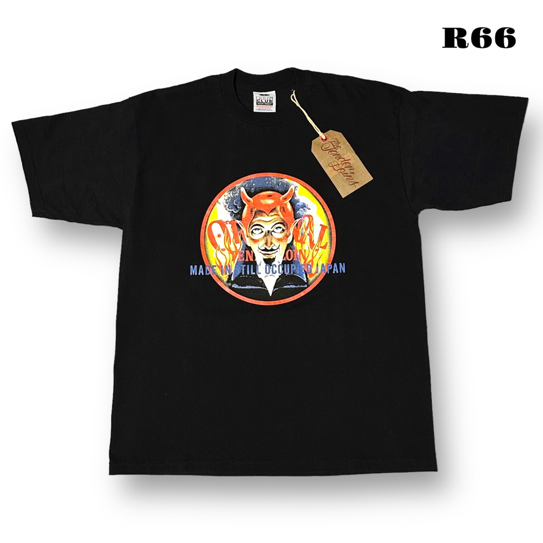 希少品! TENDERLOIN TEE ON オールドニック ブラック 黒赤 L | www