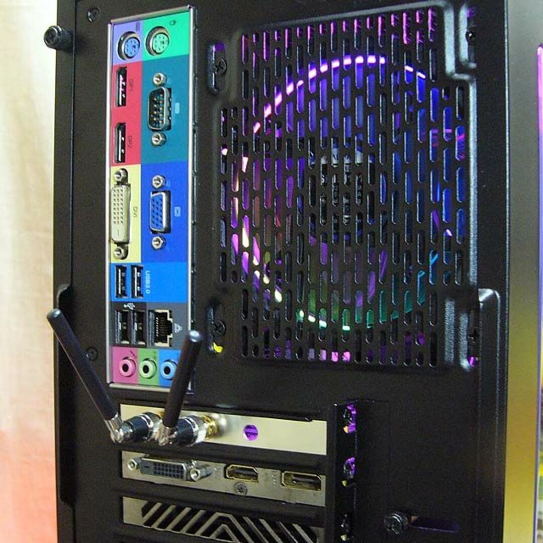 ◇虹桃3連◇高FPSゲーミングPC】電力エコ設計 ヴァロラント/Apex