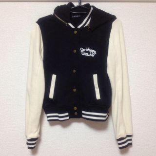 イング(INGNI)のINGNI♡スタジャン風パーカー(パーカー)