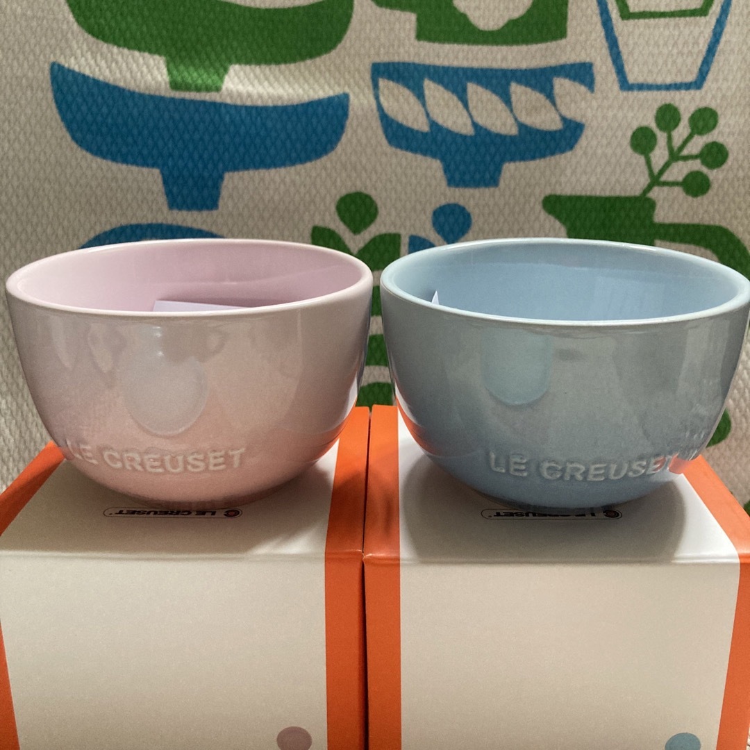 LE CREUSET チャワン ボウル ペアセット