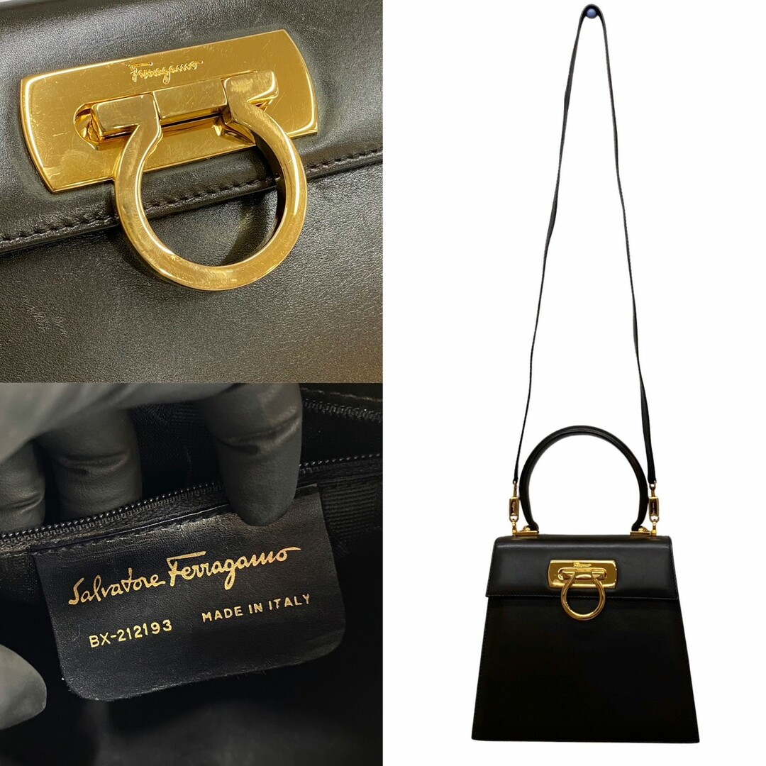 Salvatore Ferragamo - 極 美品 保存袋付 Salvatore Ferragamo