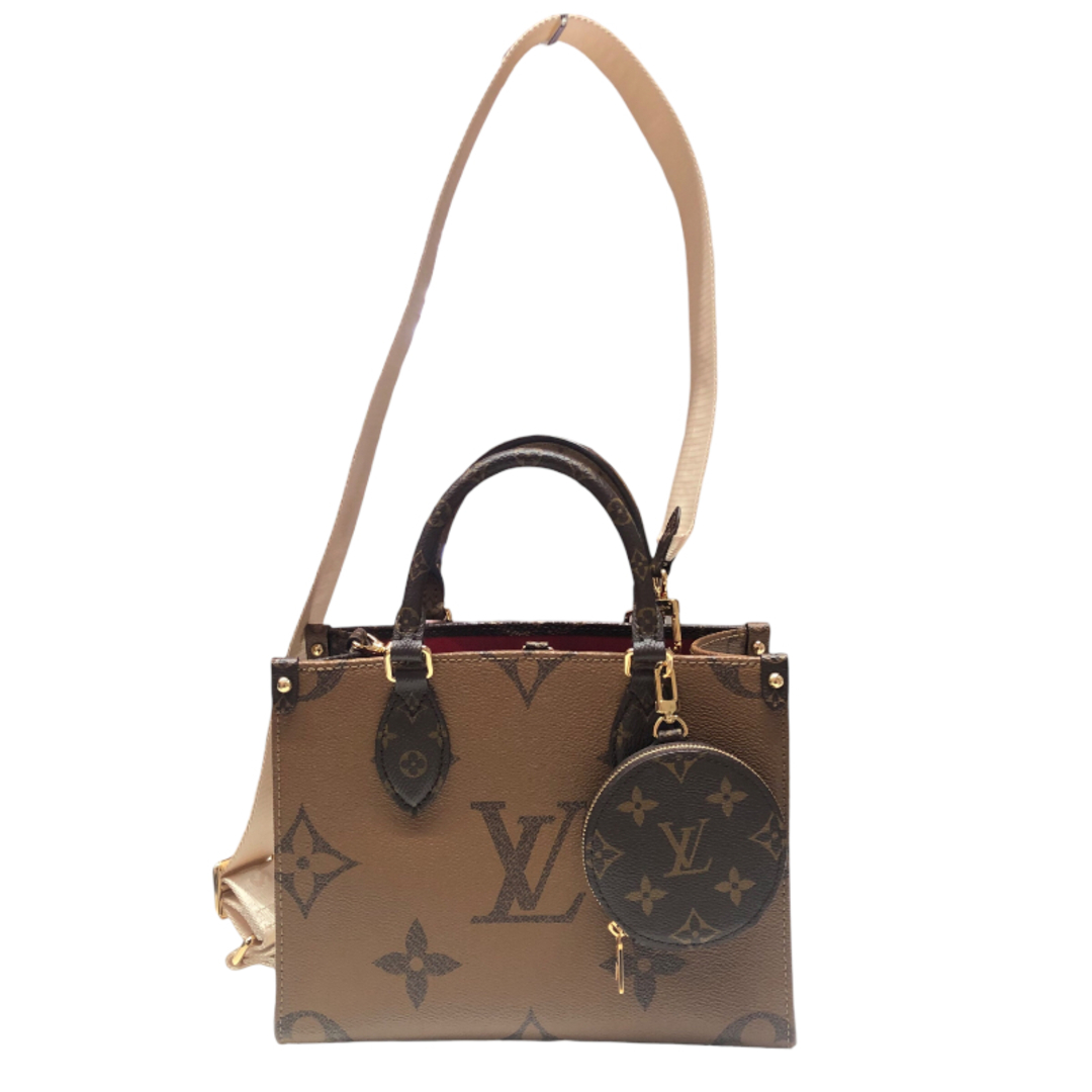 ルイ・ヴィトン LOUIS VUITTON オンザゴーＰＭ Ｍ４６３７３　 モノグラムキャンバス モノグラム レディース ハンドバッグ