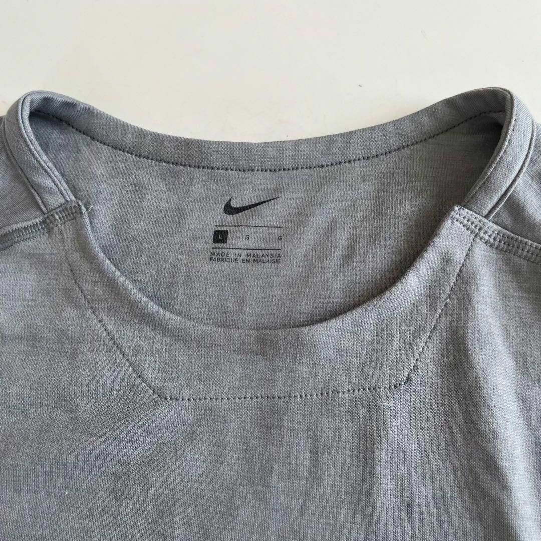 NIKE(ナイキ)のレア　NIKE ニューハンプシャー大学 Tシャツ 七分袖 古着 L メンズのトップス(Tシャツ/カットソー(半袖/袖なし))の商品写真