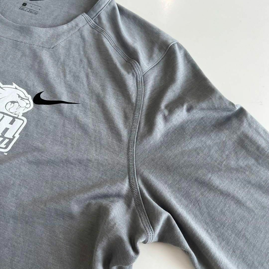 NIKE(ナイキ)のレア　NIKE ニューハンプシャー大学 Tシャツ 七分袖 古着 L メンズのトップス(Tシャツ/カットソー(半袖/袖なし))の商品写真