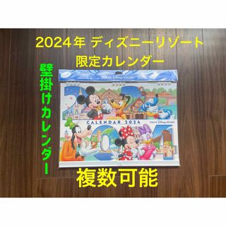 ディズニー(Disney)のR1新品【複数可能】2024年 東京ディズニーリゾート 限定 壁掛けカレンダー(カレンダー/スケジュール)