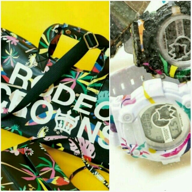 RODEO CROWNS(ロデオクラウンズ)のボストン＆RAINBOW PATTERN WATCH	 レディースのファッション小物(腕時計)の商品写真