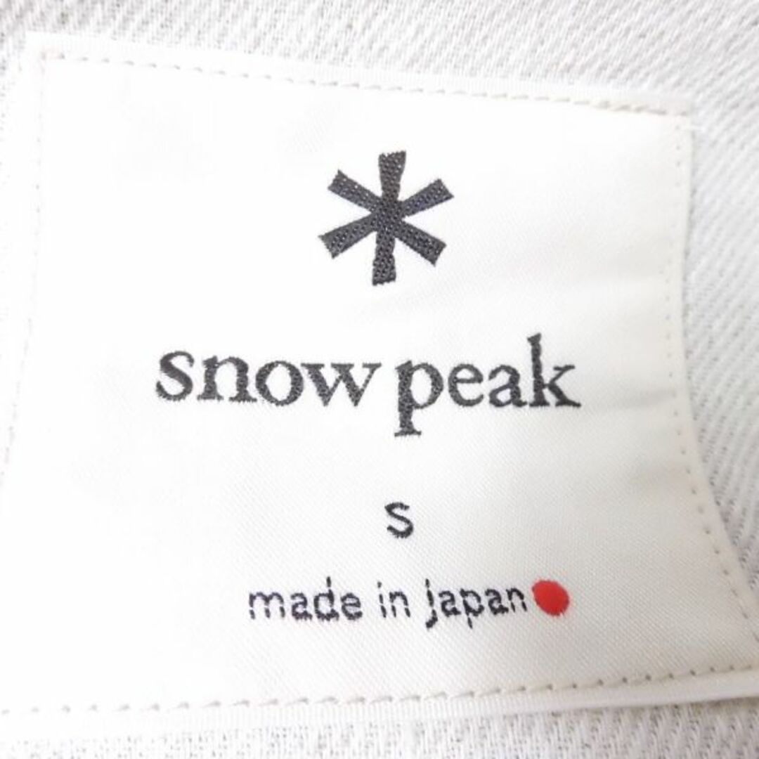 67cmヒップ未使用 Snow Peak スノーピーク PA-22SU20202BR C/L Dobby Stripe Easy Pants ストライプイージーパンツ ブラウン S 綿、麻 ドビー織 コットンリネン ボトムス アウトドア AU1914A69