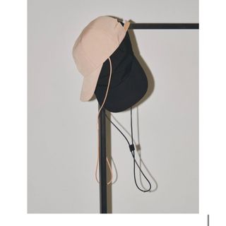 トゥデイフル(TODAYFUL)のLeather Cord Cap/Beige(キャップ)