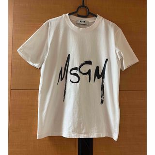 エムエスジイエム(MSGM)のMSGM ロゴTシャツ(Tシャツ(半袖/袖なし))