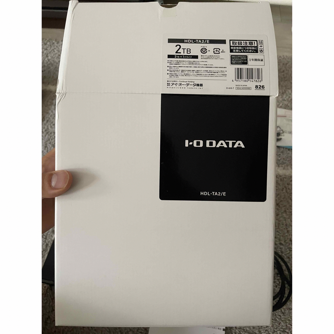 IODATA HDL-TA2/E ネットワーク接続ハードディスク NAS 2TB