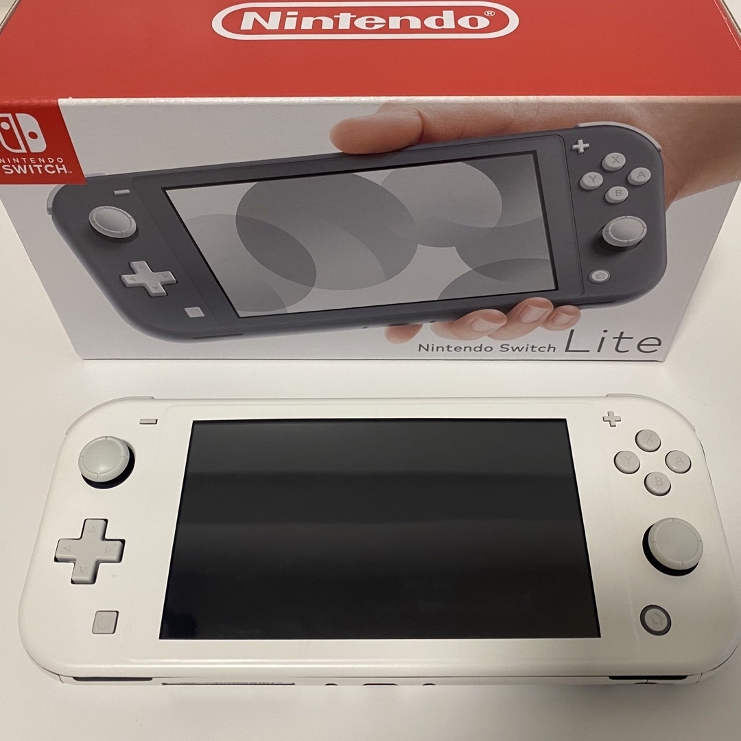 【値下げ・美品】Nintendo Switch light gray グレー