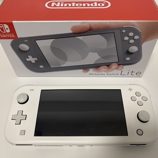 ニンテンドースイッチ(Nintendo Switch)のSwitchライト　グレー(携帯用ゲーム機本体)